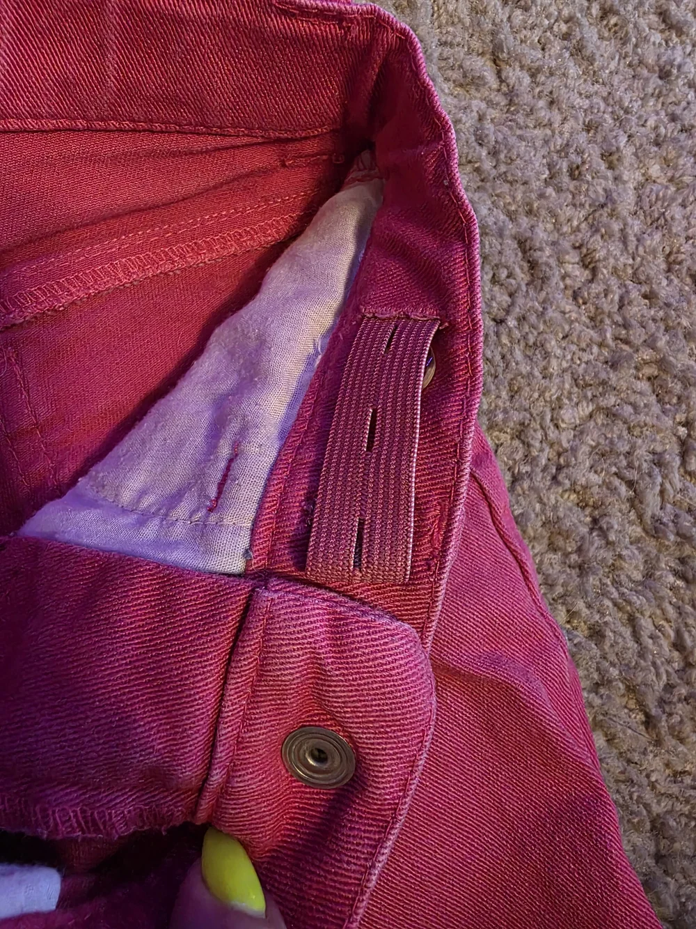 Gymboree Hot Pink Straight-Leg Jeans